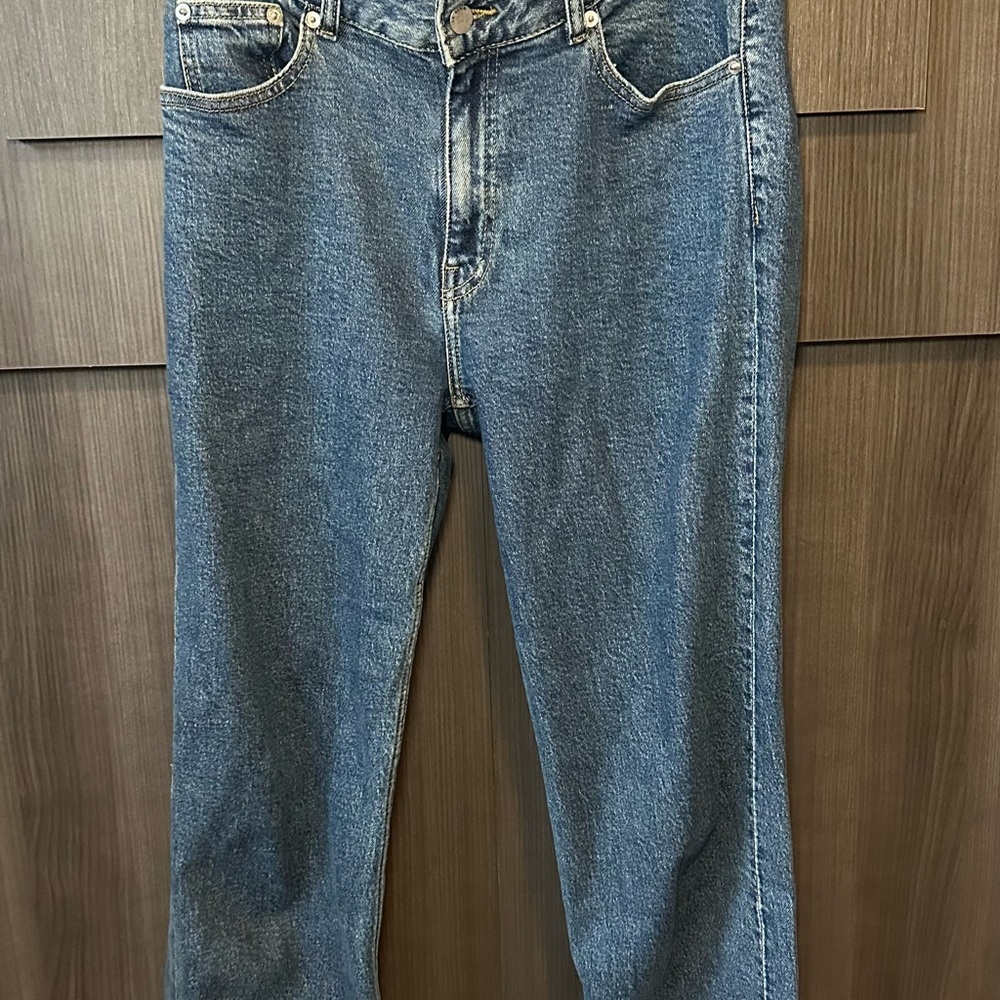 Dr. Denim Blue Cropped Jeans